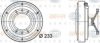 BEHR HELLA SERVICE 8MV 376 727-181 Clutch, radiator fan